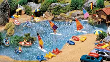 Вода для диорам и макетов